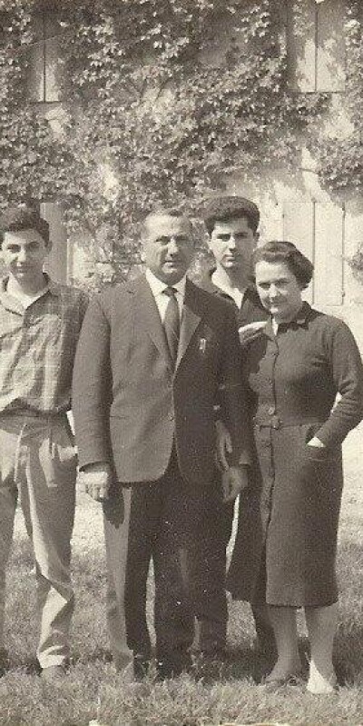 Anni sessanta famiglia Campagnoli