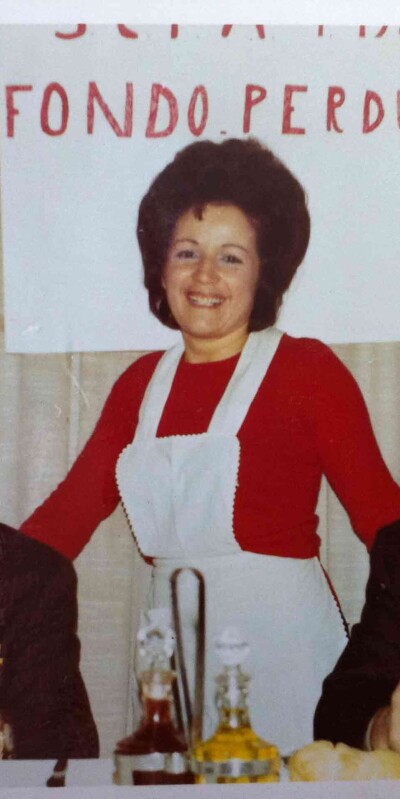 Geminiano Gambuzzi-Fondo Perduto-anni 60 da sx Lugli Pisina-Carla Righini-Geminiano Gambuzzi Ggent.conc.Franco Gambuzzi