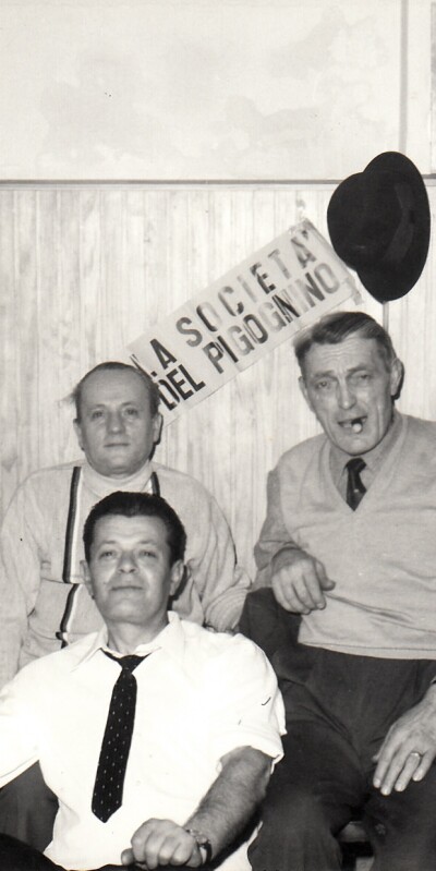 1968 Ristorante Roma membri della Società del Pigognino 2 Gent.conc. Franco Chiosi