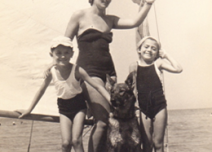 1948 La famiglia Goldoni in vacanza  Gent.conc.Giorgio Goldoni