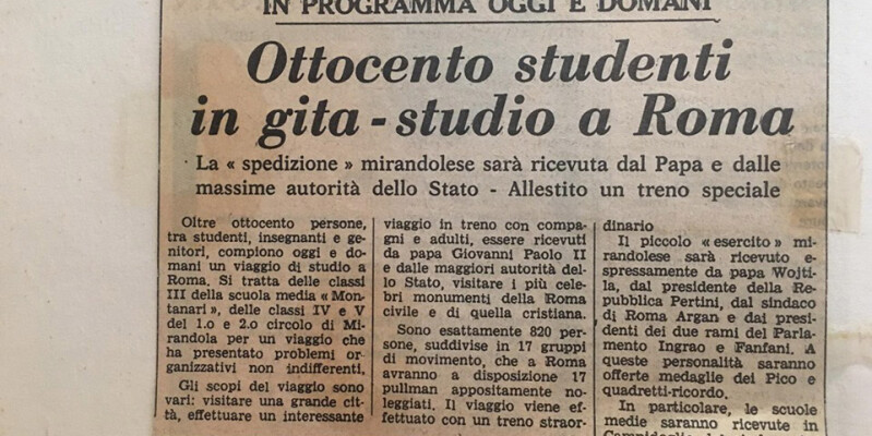 1978 Gita a Roma delle Scuole medie - Gent.conc. Cristina Francia (2)