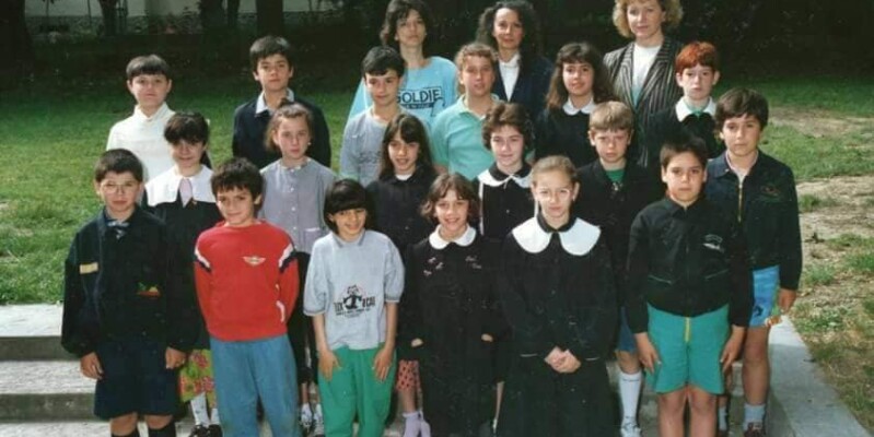 1990 Scuole elementari - Maestre Anderlini-Pecorari e Folloni - Gent.conc. Cristina Reggiani.